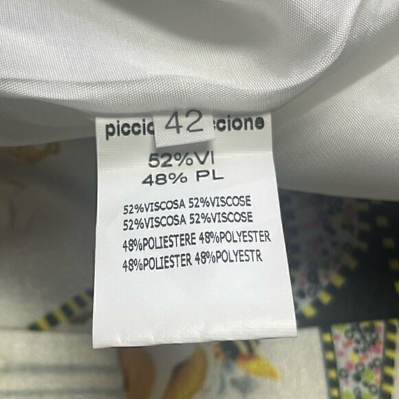 Piccione piccione Short Sleeve Graphic Dress - Picture 9 of 11